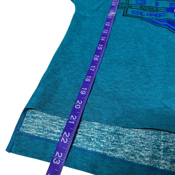 Vintage 80s Gismo Surf Classic Hawaii Double Collar Single Stitch T Shirt - Picture 9 of 12